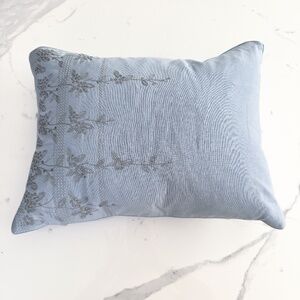 Ralph Lauren Carolyne Embroidered Floral Pillow Lumbar Down Filled